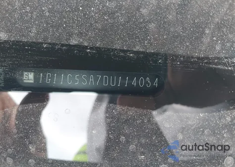 2013 Chevrolet Malibu 1Lt из США, поврежденный, VIN 1G11C5SA7DU114034